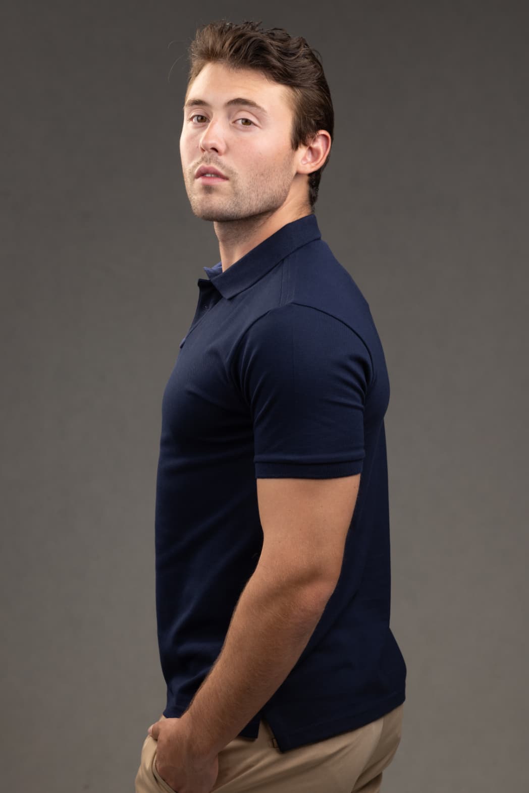 Polo Slim fit Shirt in Navy
