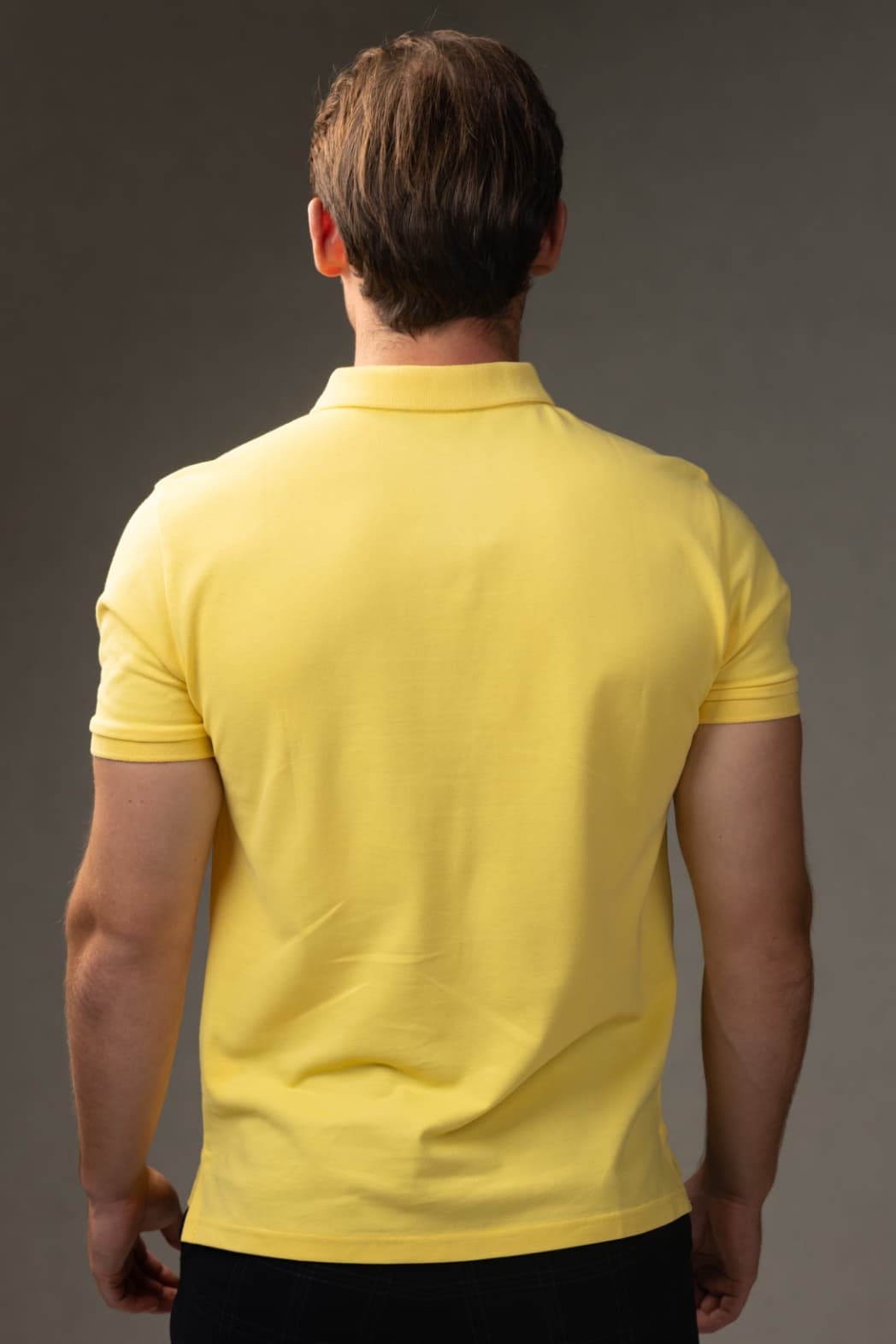 Polo Slim fit Shirt in Yellow