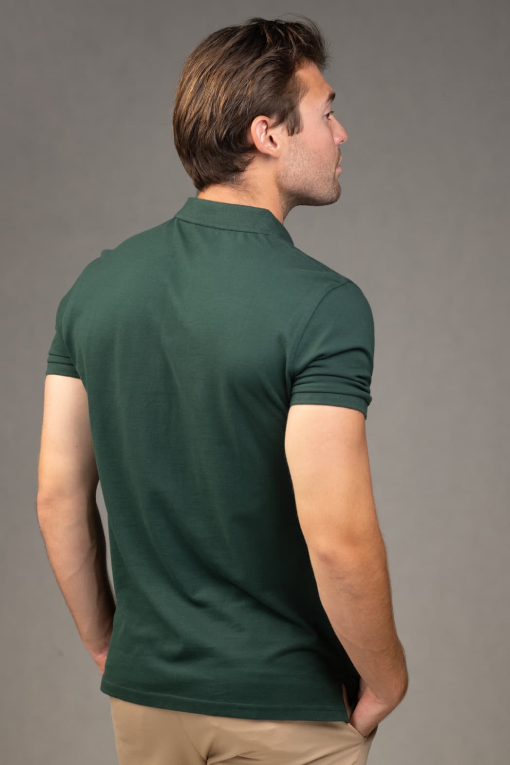 Polo Slim fit Shirt in Green