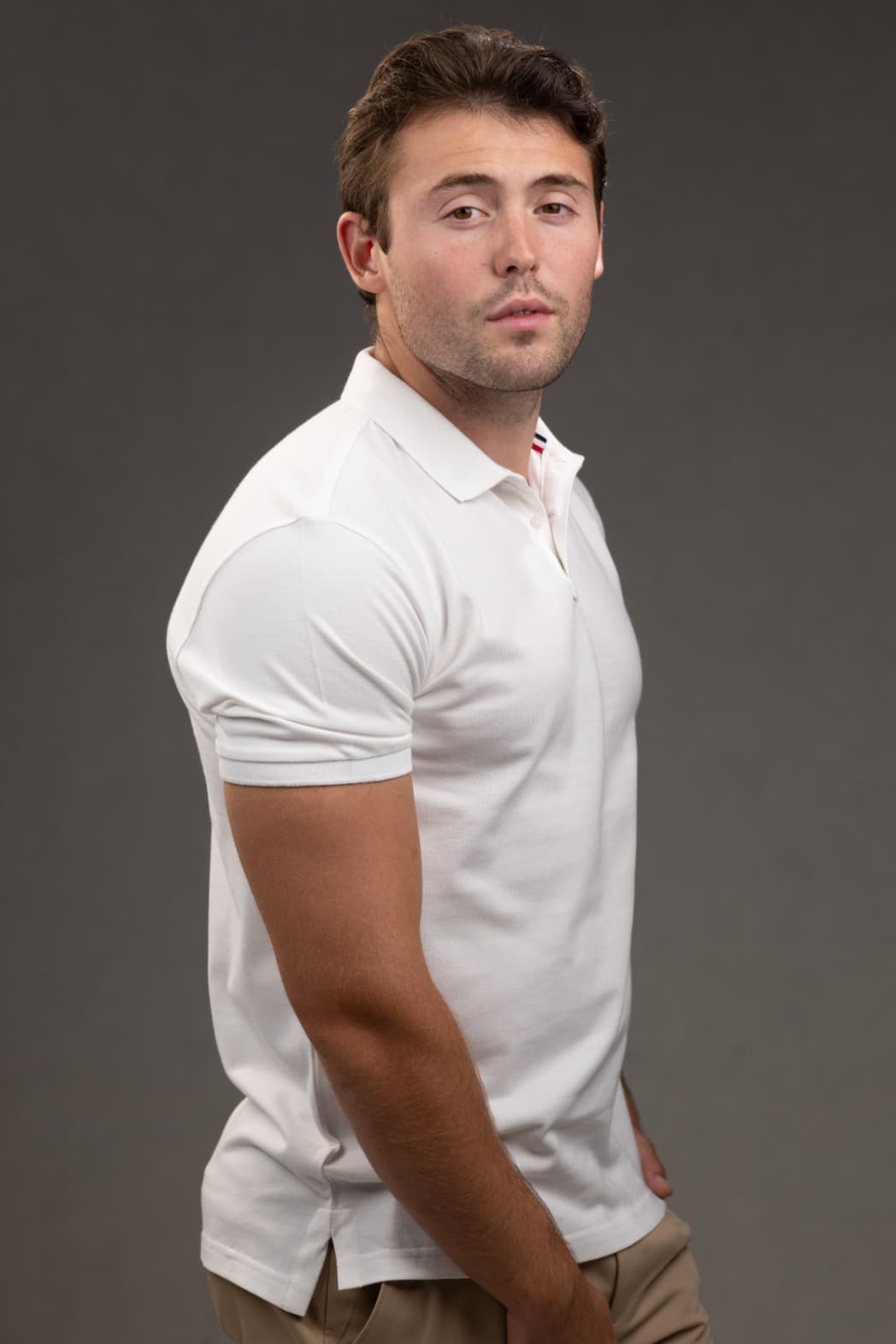 Polo Slim fit Shirt in White
