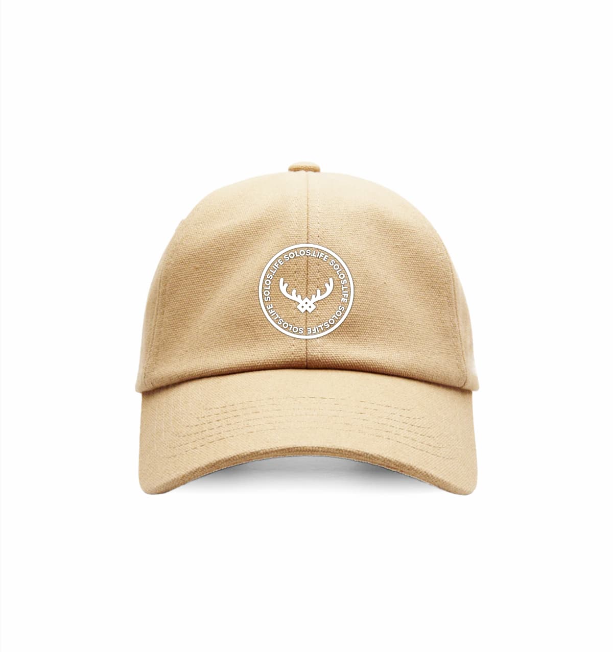 Organic Cotton Canvas Cap Sand